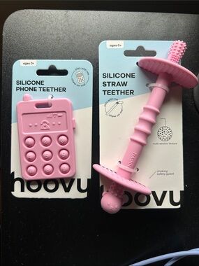 NWT Pink Hoovy Teethers